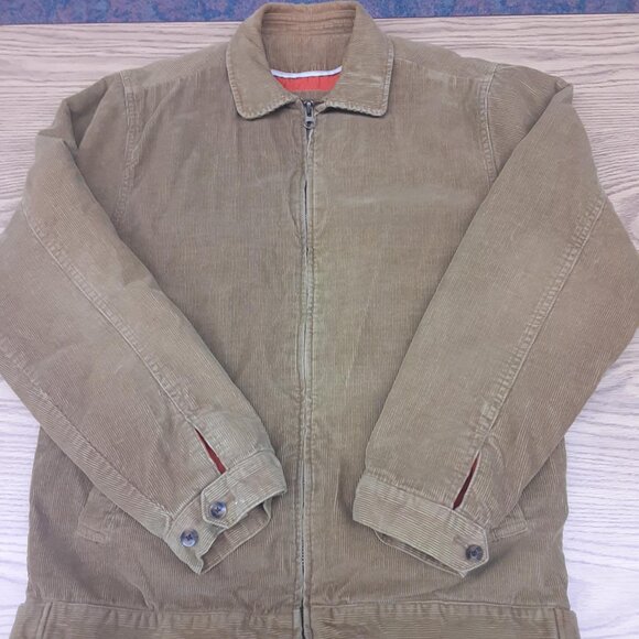 Faded Glory Men's Medium Corduroy Chore Jacket Quilted Lined Y2K 90s READ - Picture 1 of 15